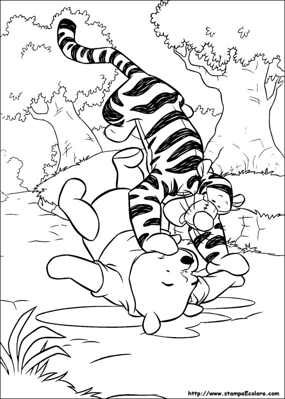 Disegni Winnie the Pooh